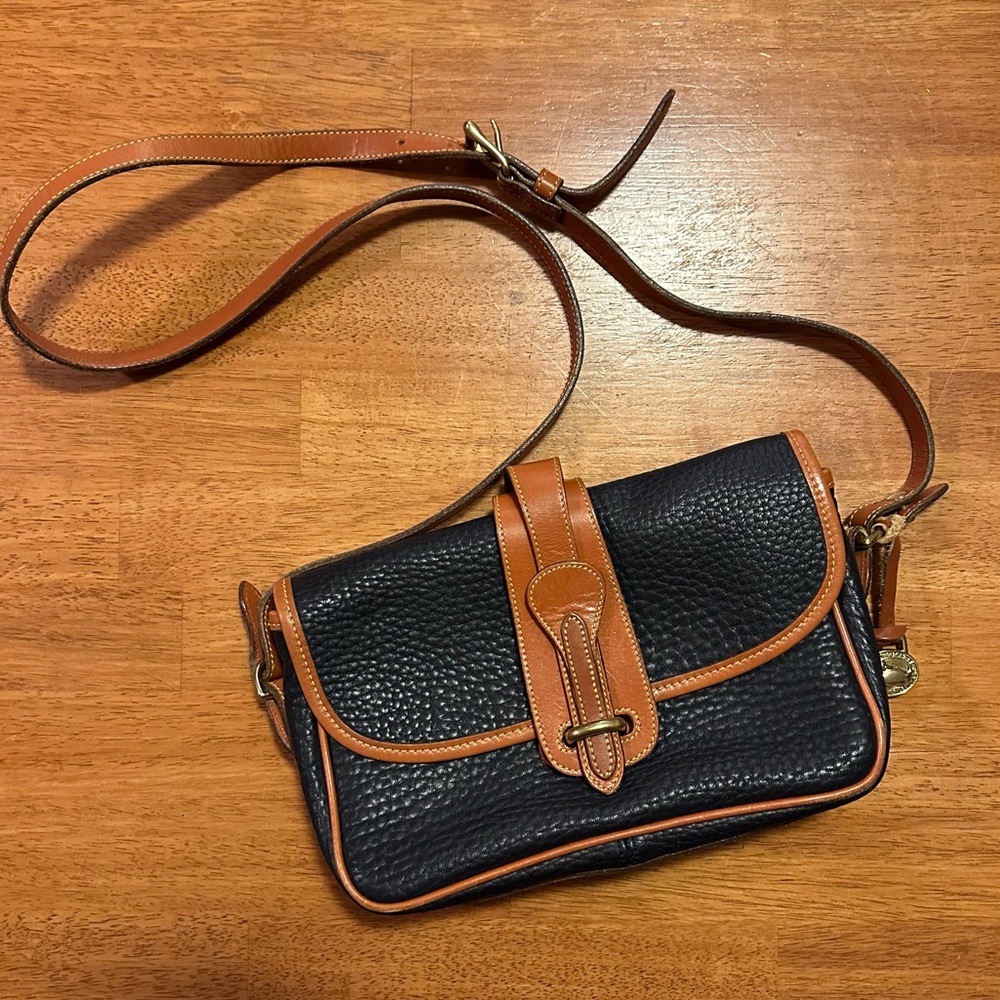 Vintage Dooney & Bourke Black Satchel